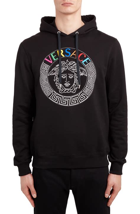 mens versace hoodie|versace sweater for men.